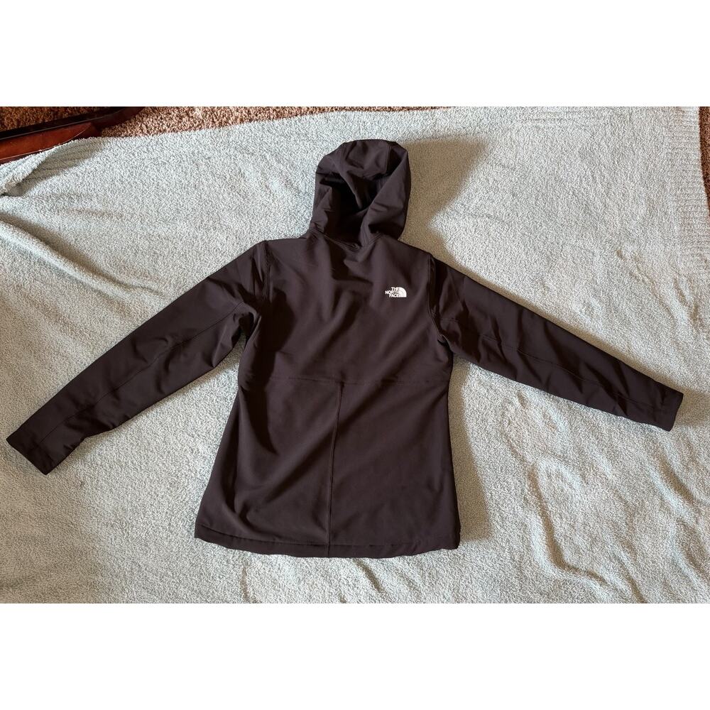 The North Face Women's Black Hooded Zip Lined Jacket Size M - Picture 4 of 5